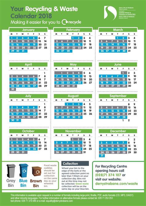 ottawa garbage pick up calendar.